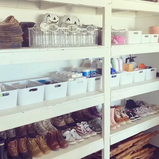 Effortless Shoe Storage Solution for the Garage