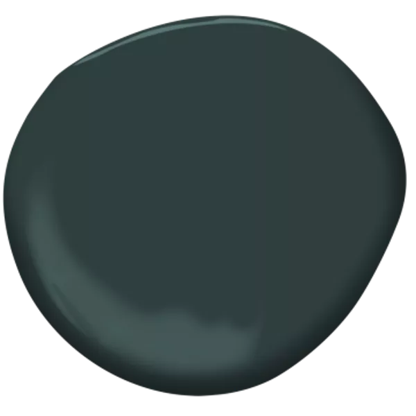 Living Room Paint Colors, Salamander deep green