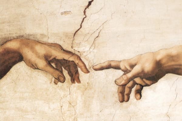 Michelangelo-Buonarroti-Erschaffung-Adams-Ausschnitt1