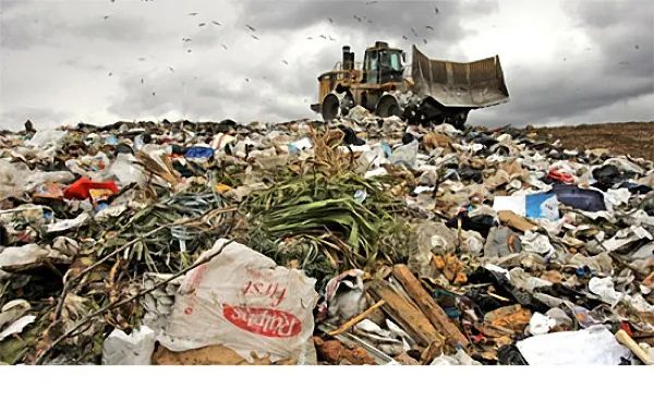 Plastic-Bag-In-Landfill