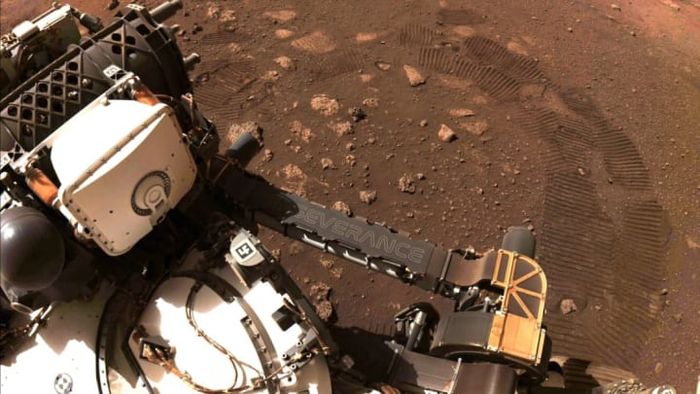 NASA's Perseverance rover captures stunning images of Mars.