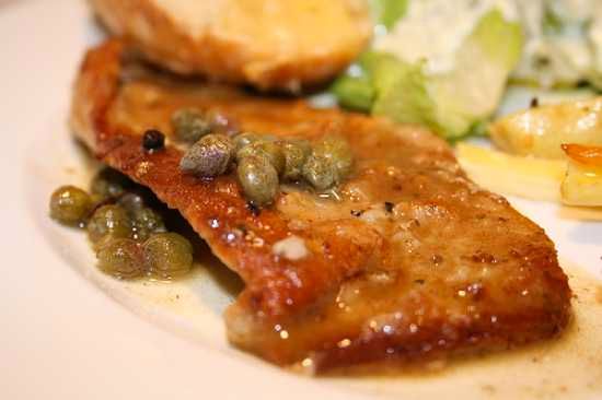 Veal Scallopini Lemon Capers What Wine