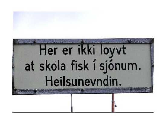 2192259-Sign Written In Faroese Faroe Islands