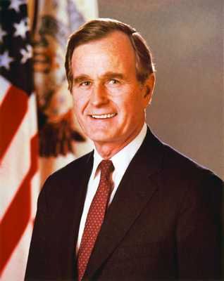 George H. W. Bush, President Of The United States, Official Portrait