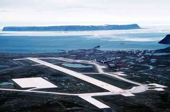 Thule Air Base Aerial Perspective