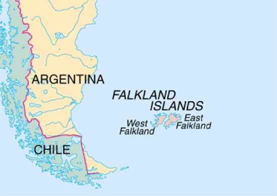 Falkland Islands Map