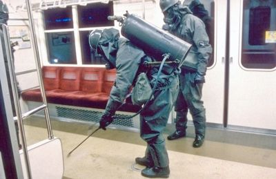 Sarin Gas Attack Cleanup