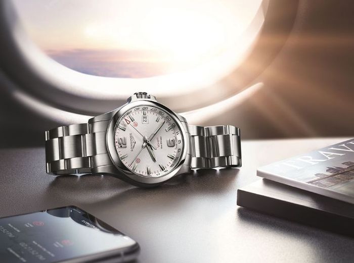 Longines Conquest V.H.P. GMT Flash Setting