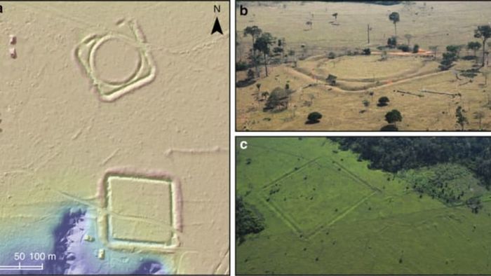 Geoglyphs and ring-shaped mounded villages.
