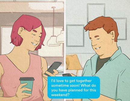 1 - Send a Message to a Guy on a Dating App