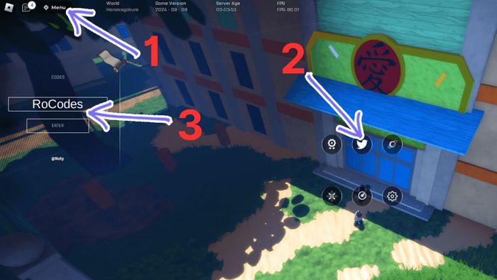 Hướng dẫn nhập code Ninja Time chi tiết