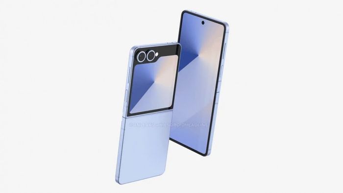 Galaxy Z Flip7 có kích thước cao và rộng hơn so với thế hệ trước