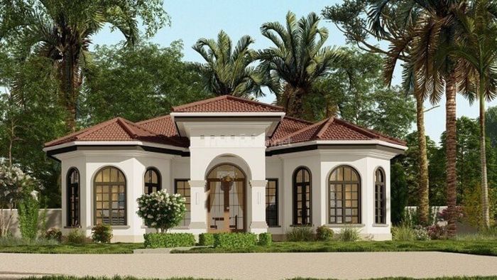 Khái niệm về biệt thự 1 tầng theo phong cách cổ điển