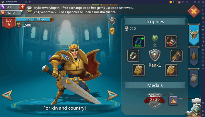 Hướng dẫn xây dựng đội hình anh hùng hiệu quả khi chơi Lords Mobile – Gamota trên PC qua BlueStacks