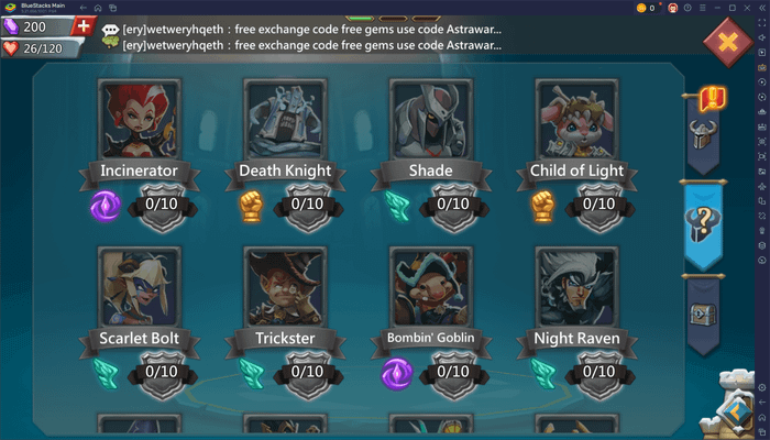 Hướng dẫn xây dựng đội hình anh hùng mạnh khi chơi Lords Mobile – Gamota trên PC qua BlueStacks