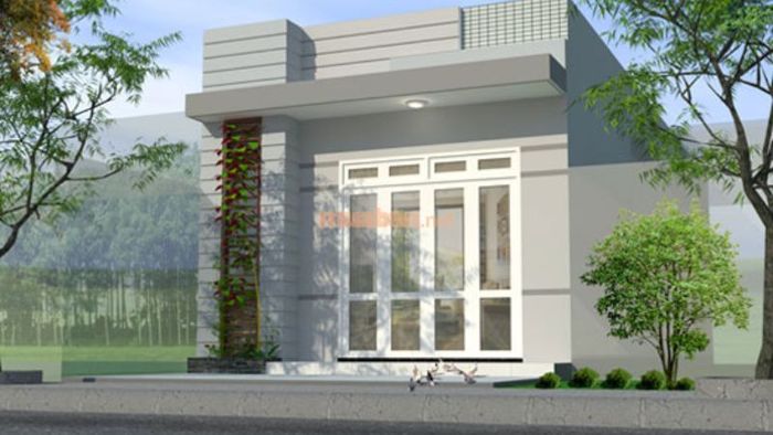 Mẫu nhà cấp 4 100m2 mái tôn đơn giản và hiệu quả