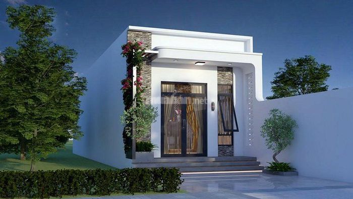 Nhà cấp 4 100m2 mái bằng mang đến một không gian sống tối giản và hiện đại, được ưa chuộng cho các công trình nhà phố và biệt thự.
