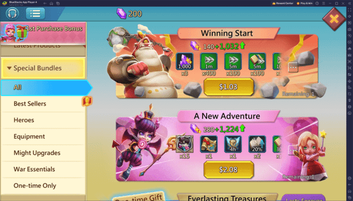 Hướng dẫn chọn anh hùng khi chơi Lords Mobile – Gamota trên PC với BlueStacks