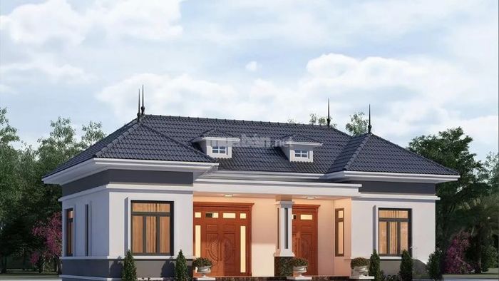 Mẫu nhà cấp 4 100m2 mái nhật sở hữu vẻ đẹp nhẹ nhàng, thanh thoát, là sự lựa chọn lý tưởng cho những ngôi nhà theo phong cách hiện đại.