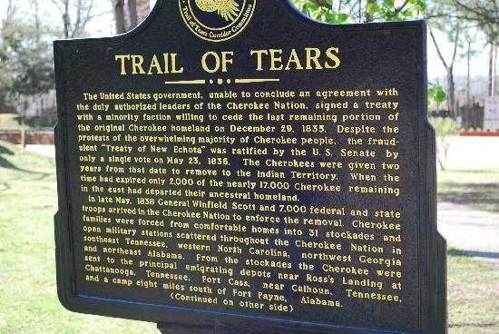 The Trail of Tears Story