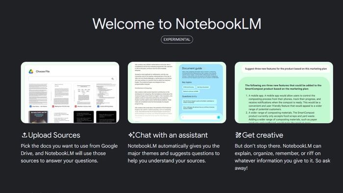 Những tính năng nổi bật của Google NotebookLM
