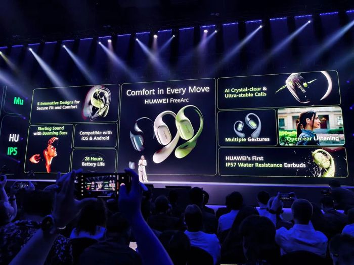 Huawei FreeArc sở hữu thiết kế ấn tượng và khác biệt