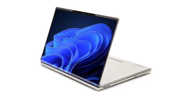 Cổng kết nối của ThinkBook Flip có vẻ khá hạn chế.
