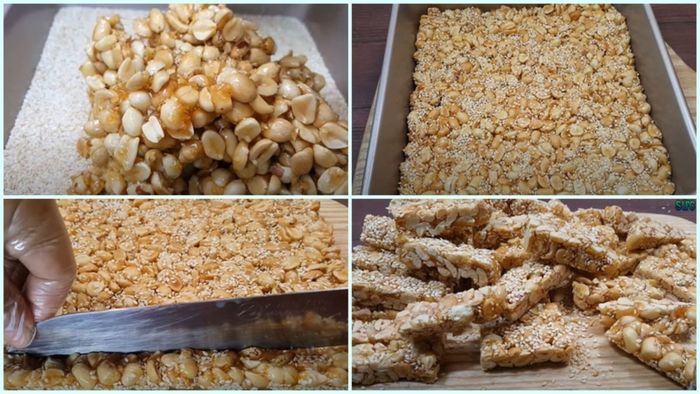 Hoàn tất cách làm kẹo Tết