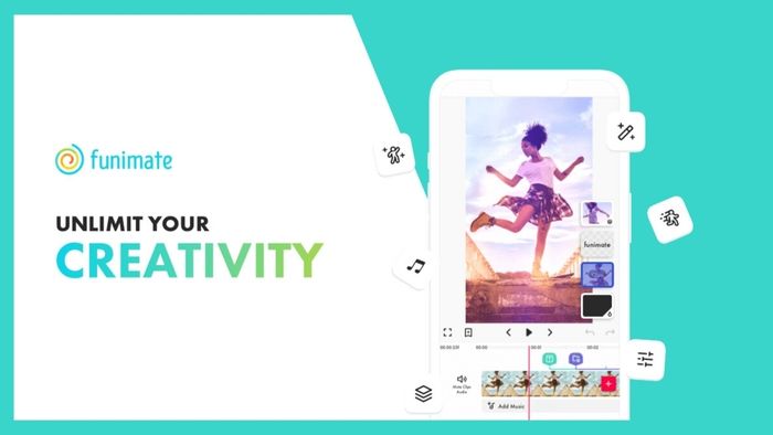 Funimate - phần mềm chỉnh sửa video miễn phí trên điện thoại