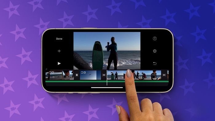 iMovie - ứng dụng chỉnh sửa video miễn phí trên điện thoại iOS