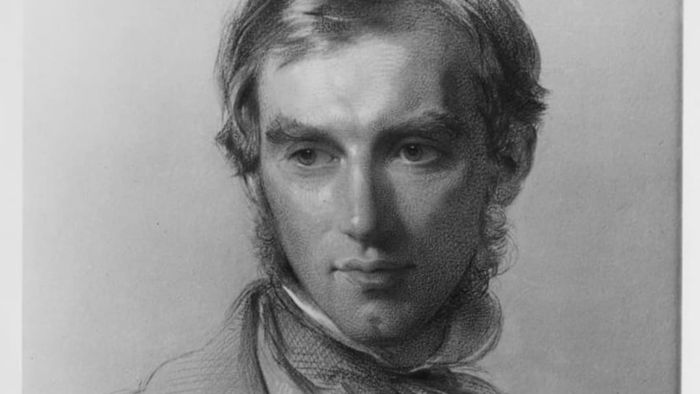 Chalk portrait of Joseph Dalton Hooker by George Richmond, 1855