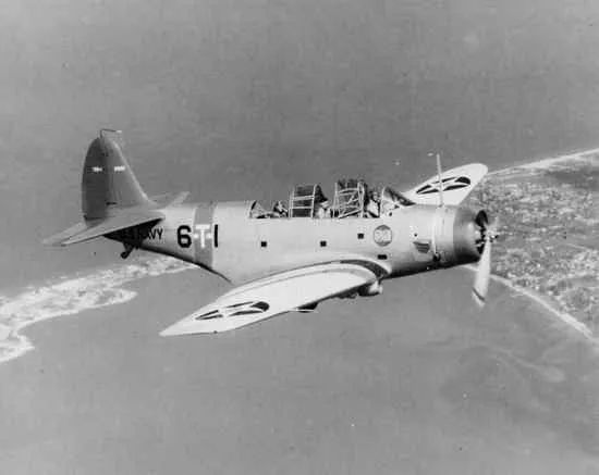 Tbd-1 Douglas Devastator 0322 Vt6 C1941