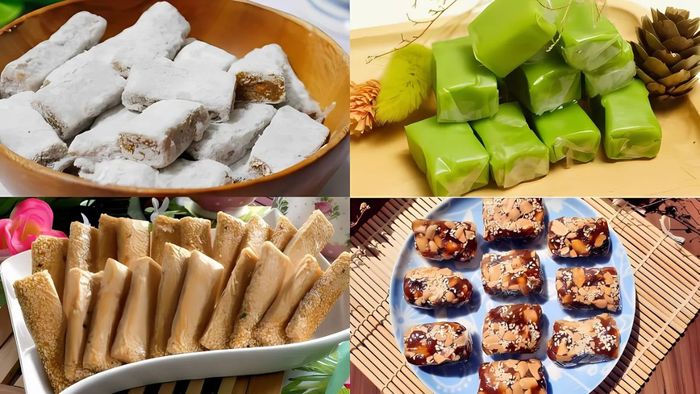 Khám phá các món kẹo ngày Tết