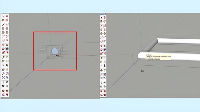 Hướng dẫn thực hiện lệnh Follow me trong SketchUp
