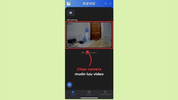 camera ezviz không lưu được video