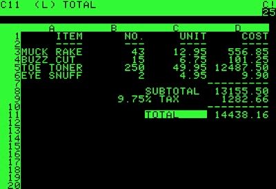 Visicalc