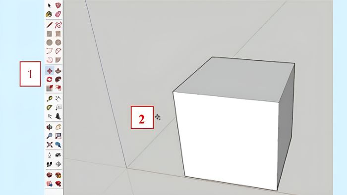 Hướng dẫn sử dụng lệnh Copy trong SketchUp