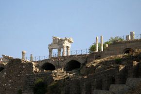 Ruins of ancient civilizations