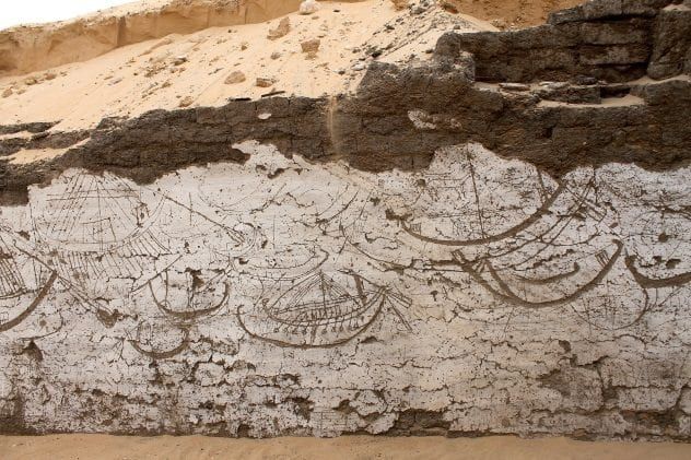 Carvings of Ships in South Abydos