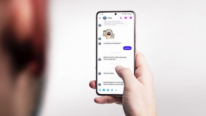 Khởi động lại ứng dụng Messenger