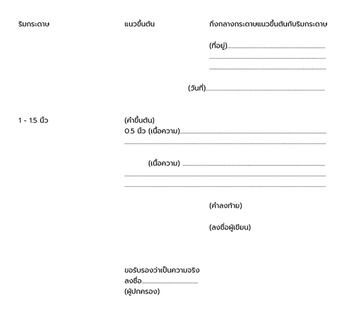 จดหมายลาครู