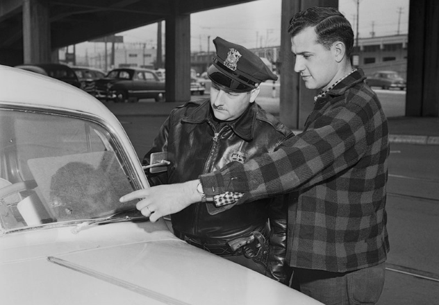 Windshield Pitting 1954