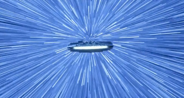 Hyperspace Millennium Falcon