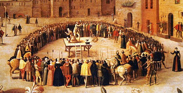 Saint Thomas More was put to death on July 6, 1535, for his refusal to accept King Henry VIII’s declaration that no authority, not even the Pope, could stand above him. All subjects were required to take an oath affirming this declaration, but More could not bring himself to utter the words that would have spared his life. After his death, his head was displayed on London Bridge for months before his daughter purchased it.
