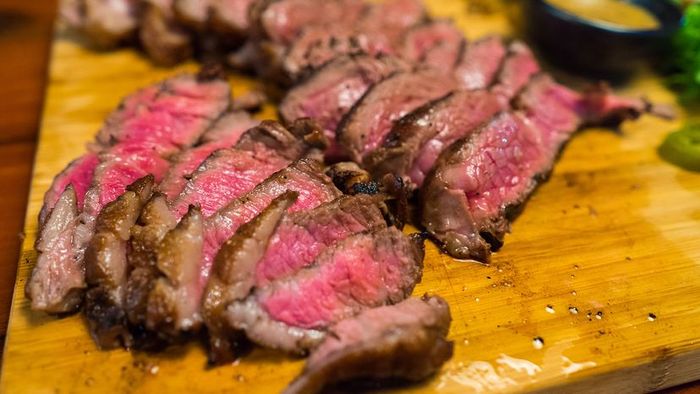 A Medium-Rare Steak