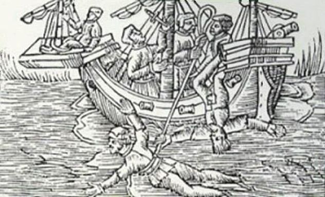 Woodcut_Print_of_Keelhauling