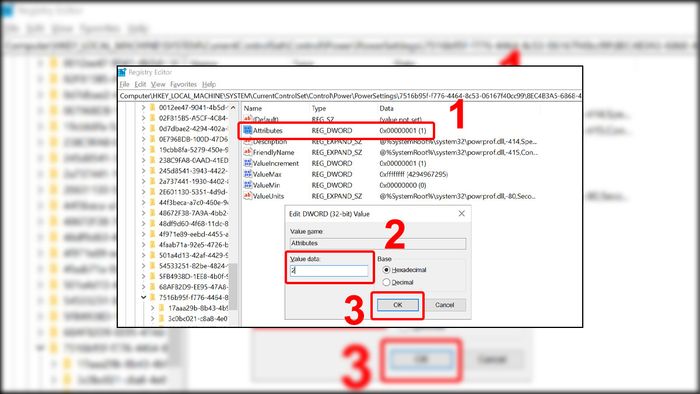 Hướng dẫn thiết lập thời gian tắt màn hình trên Windows 10 bằng Registry - Bước 3
