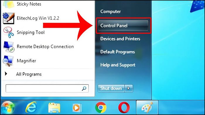 Hướng dẫn thiết lập thời gian tắt màn hình trên máy tính Windows 7/8/8.1 - Bước 1