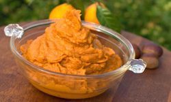 mashed sweet potatoes