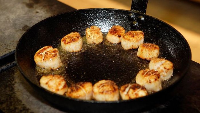 pan-seared scallops